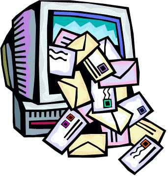 Back To Glipart Index - Spam Email Clipart (342x362)
