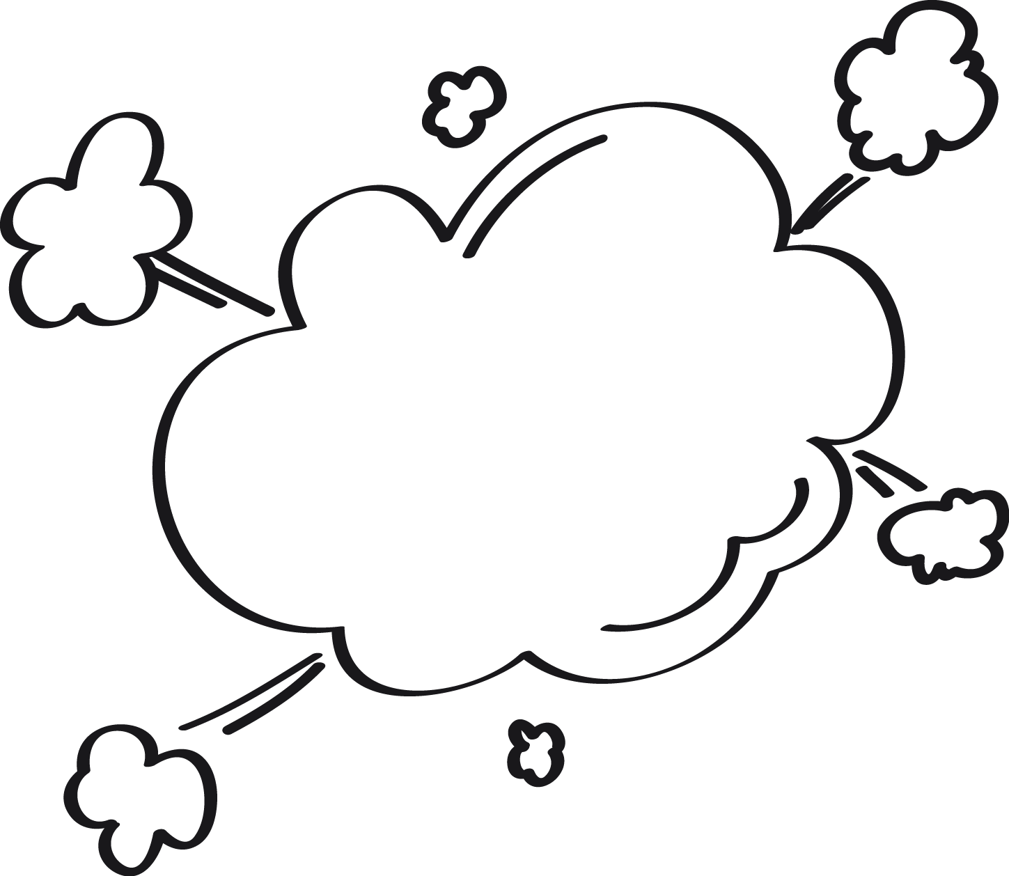 Cloud Dialog Box Dialogue Clip Art - Speech Balloon (1449x1258)