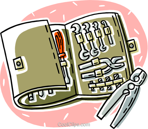 Werkzeugkoffer Clipart - Conflict (480x421)