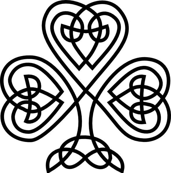 St. Patrick's Day Bib (588x596)