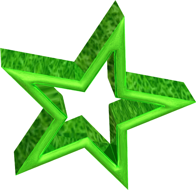 3d Green Star Rotating - Green Star 3d (827x852)