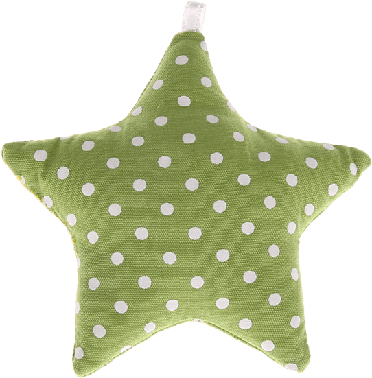 Textile Star Light Green Spots - Scalable Vector Graphics (550x550)