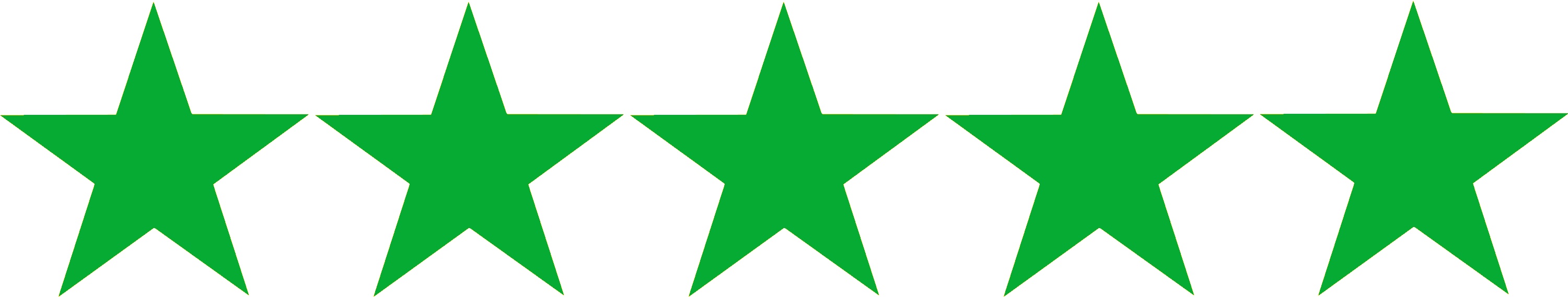 Image Result For Five Star Green - Row Of Stars Clipart (3000x700)