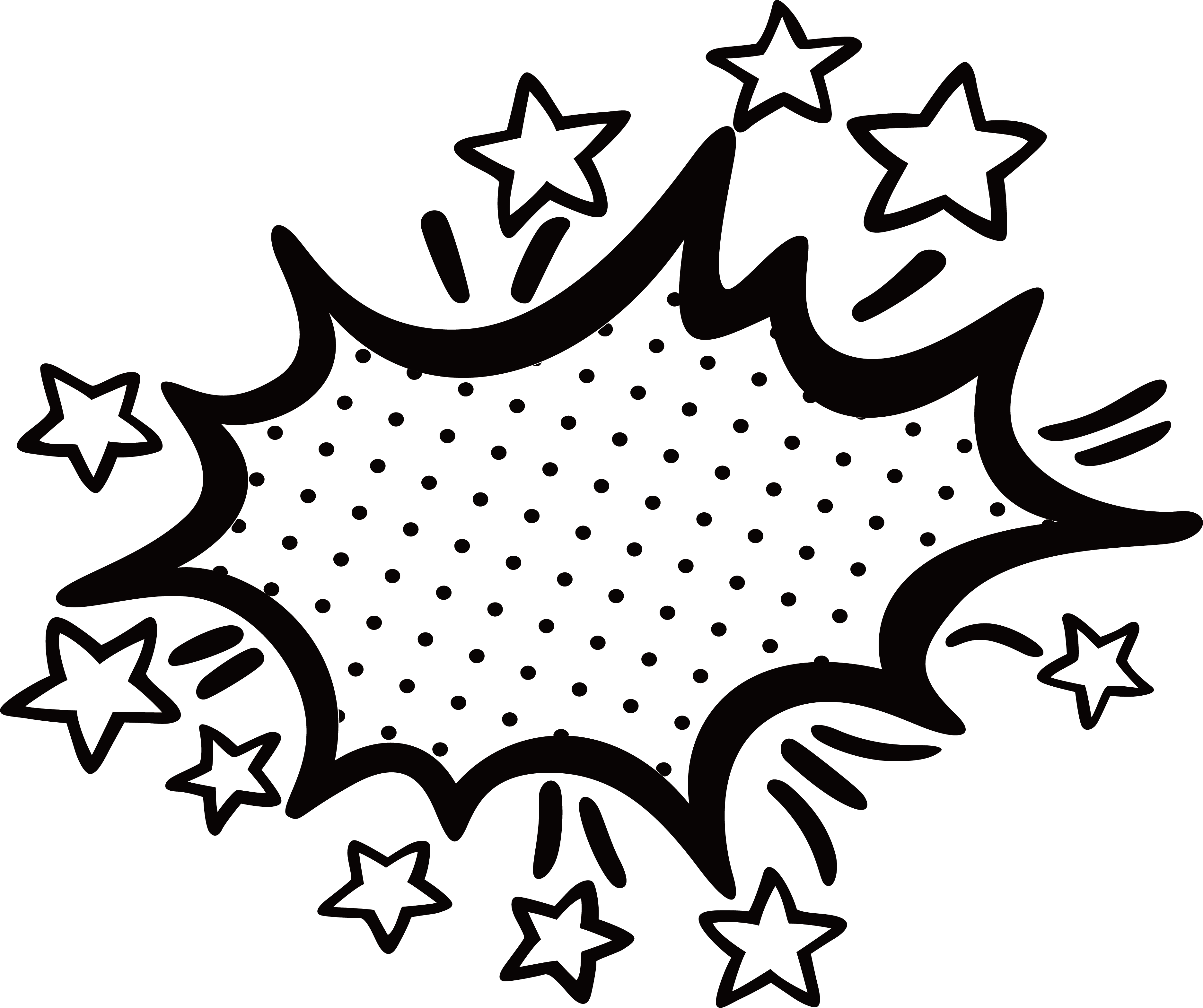 Explosion Sticker Clip Art - Explosion Sticker Png (3746x3140)