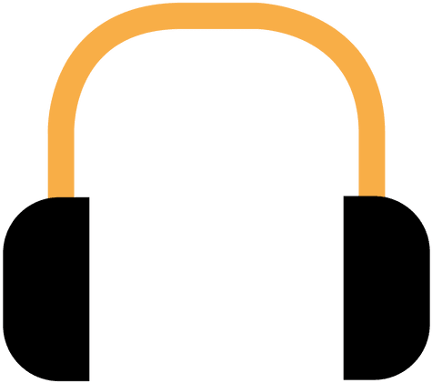 Headphone Flat Icon Transparent Png - Headphone Transparent (512x512)
