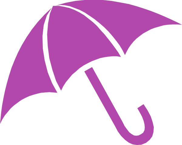 Pink Umbrella Clip Art (600x479)