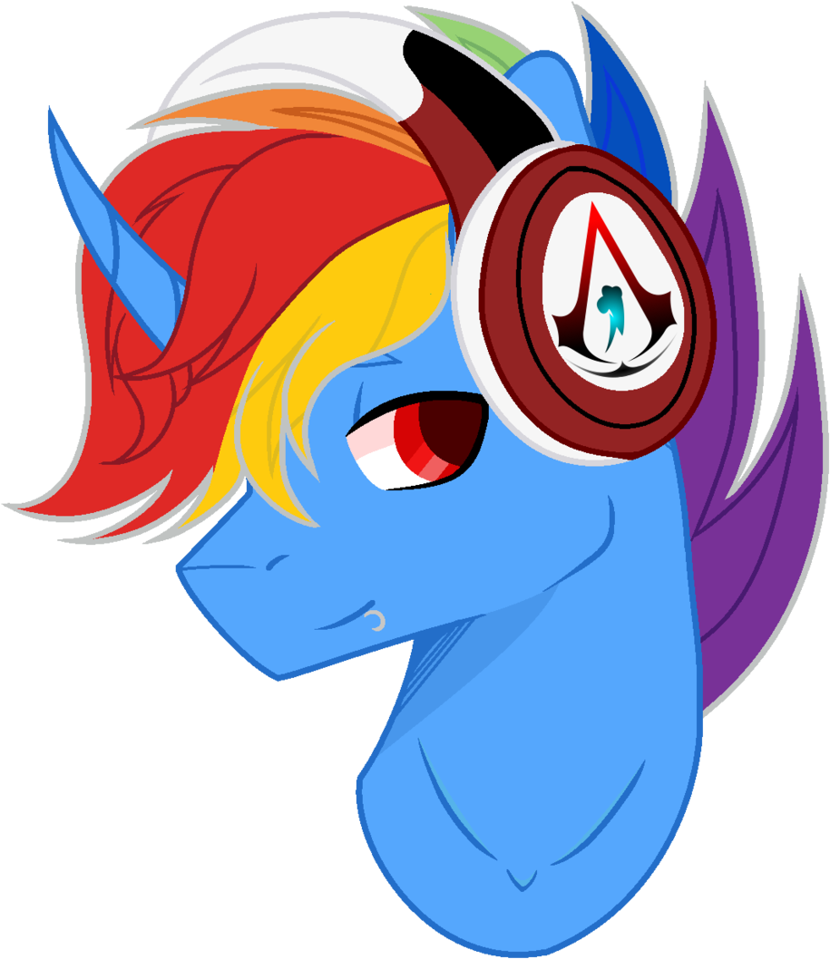 Mintoria, Bust, Headphones, Male, Oc, Oc - Cartoon (1024x1174)