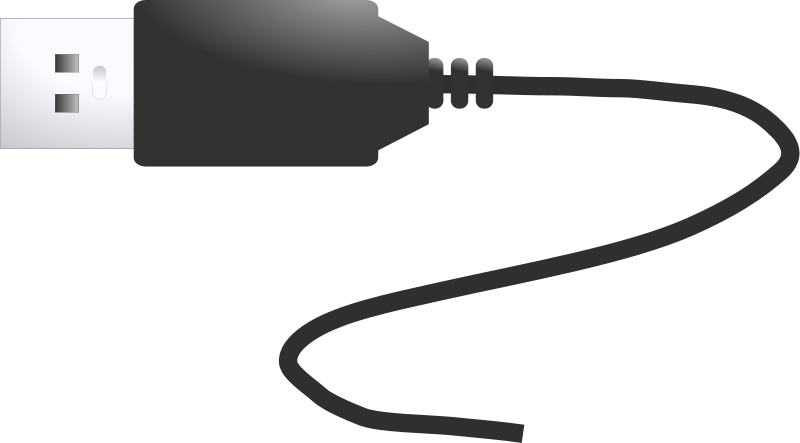 Usb Plug Png Clip Arts - Usb Plug Clipart (800x443)