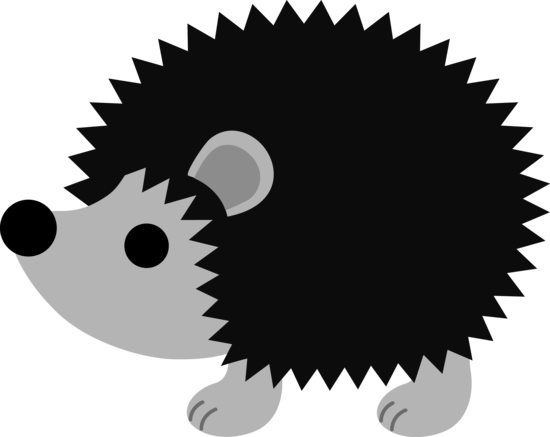 Hedgehog Clip Art - Aaron The Hedgehog (550x437)