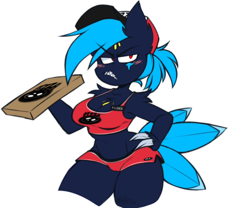 Pizza Girl Payback By Toxicsoul77 - Toxicsoul77 Payback (912x875)