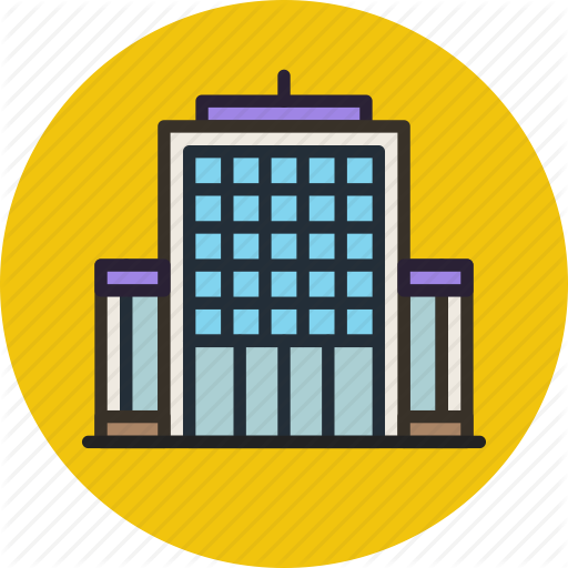 Office Building Clip Art - University Flat Icon (512x512)