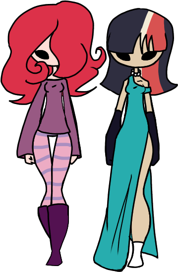 10 Point Girl Adopts By Staceyirodabrine - Cartoon (400x600)