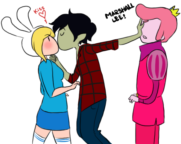 Go Away Gumball By Malengil - Marshall Lee E Fionna (650x487)