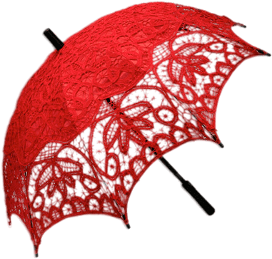 Asian Clipart Parasol - Lace Parasol (400x400)