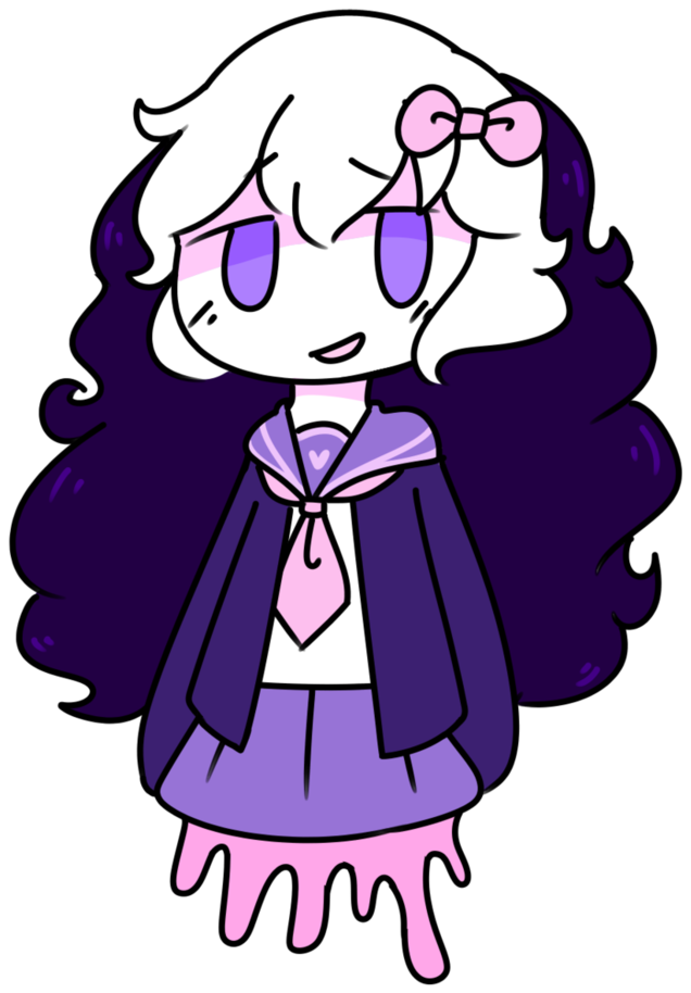 Black And White Cookie Trash By Gloomygloomu - Cartoon (792x1008)