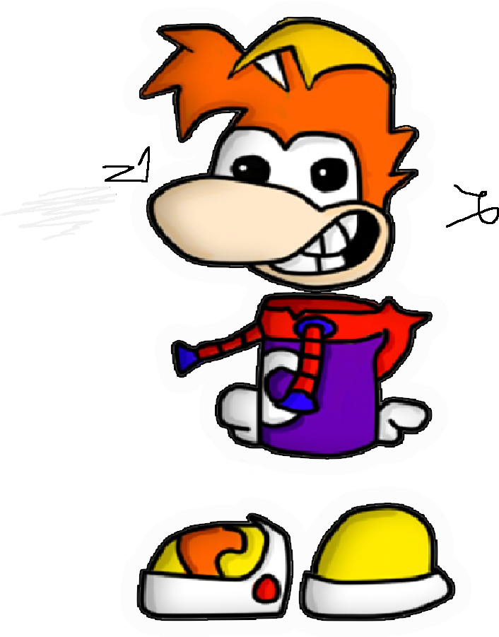 Es Un Personaje De El Videojuego Rayman - Es Un Personaje De El Videojuego Rayman (1920x1080)