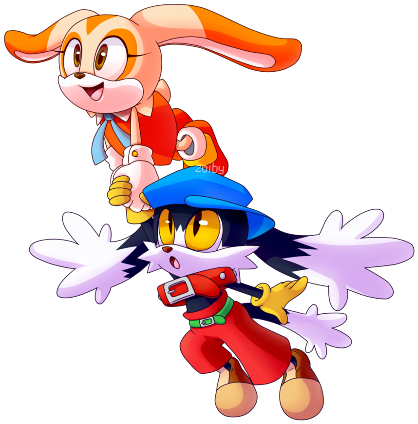 Door To Phantomile Klonoa - Klonoa With Cream The Rabbit (886x902)