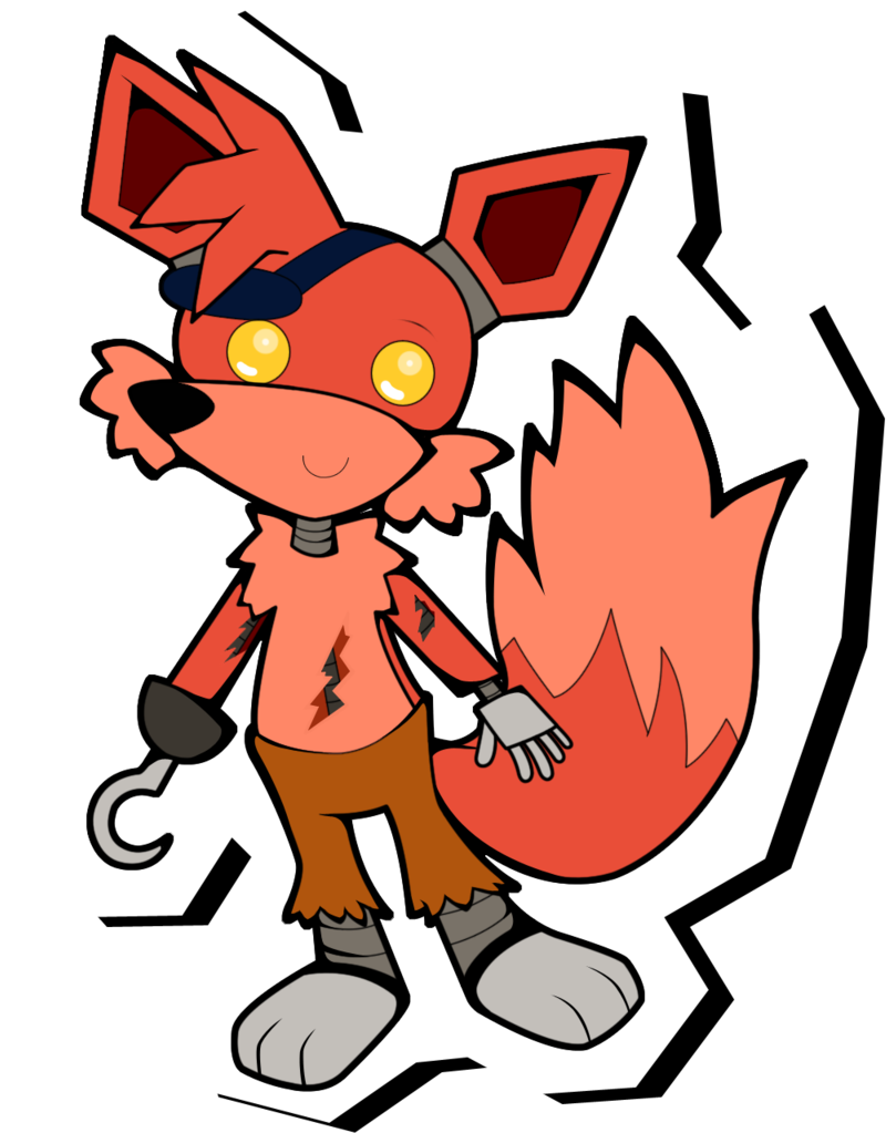Foxy The Pirate - Art (1024x1024)