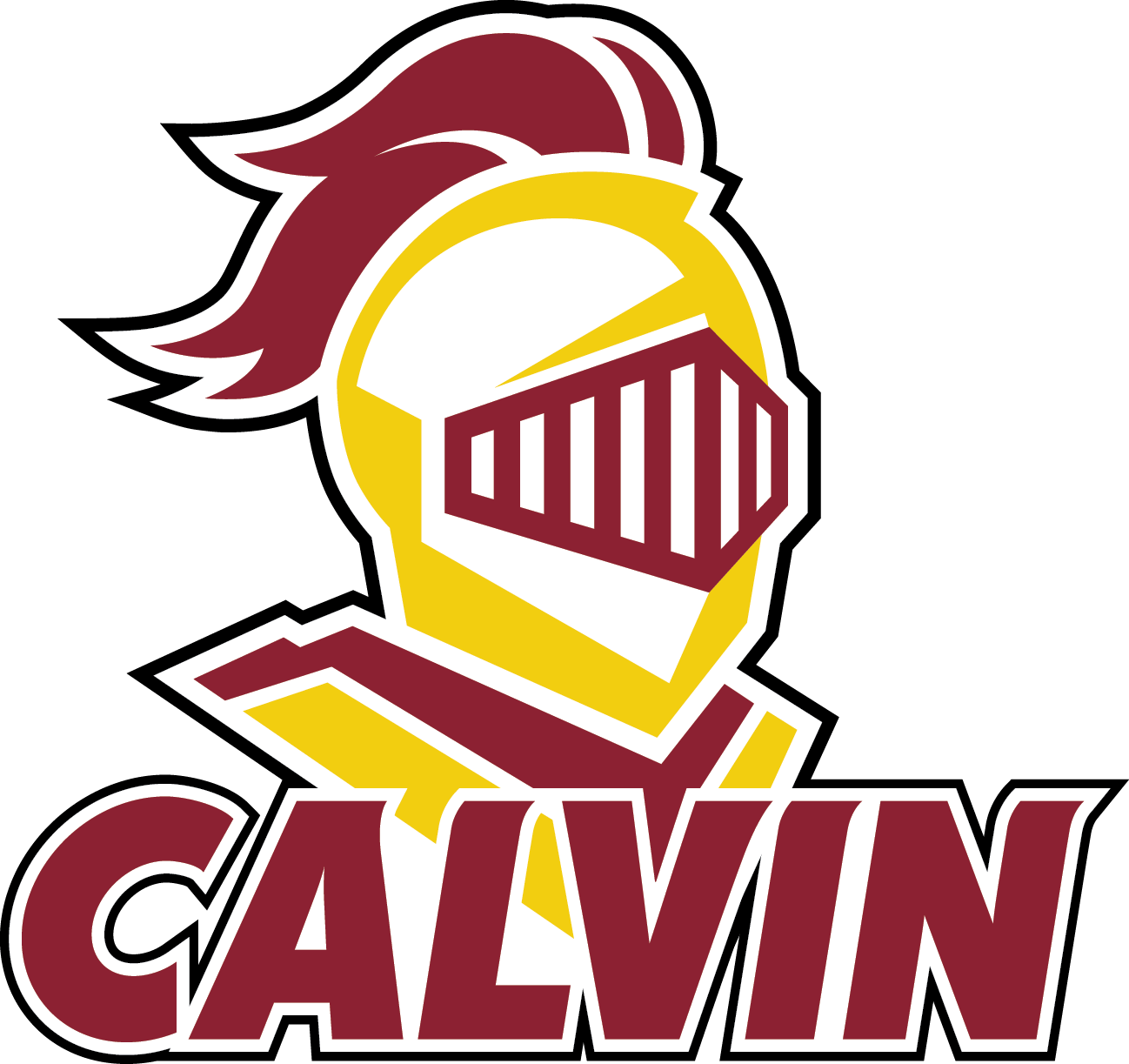 Calvin College Lands 174 Scholar Athletes On 2016 17 - Calvin College Athletics Logo (1298x1223)