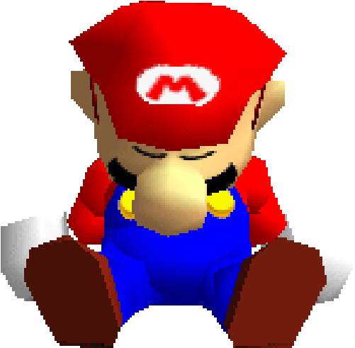 Marcoplay - Super Mario 64 Gif (500x513)