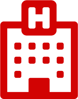 Diagnostic Centre - Hospital Logo White Png (400x400)