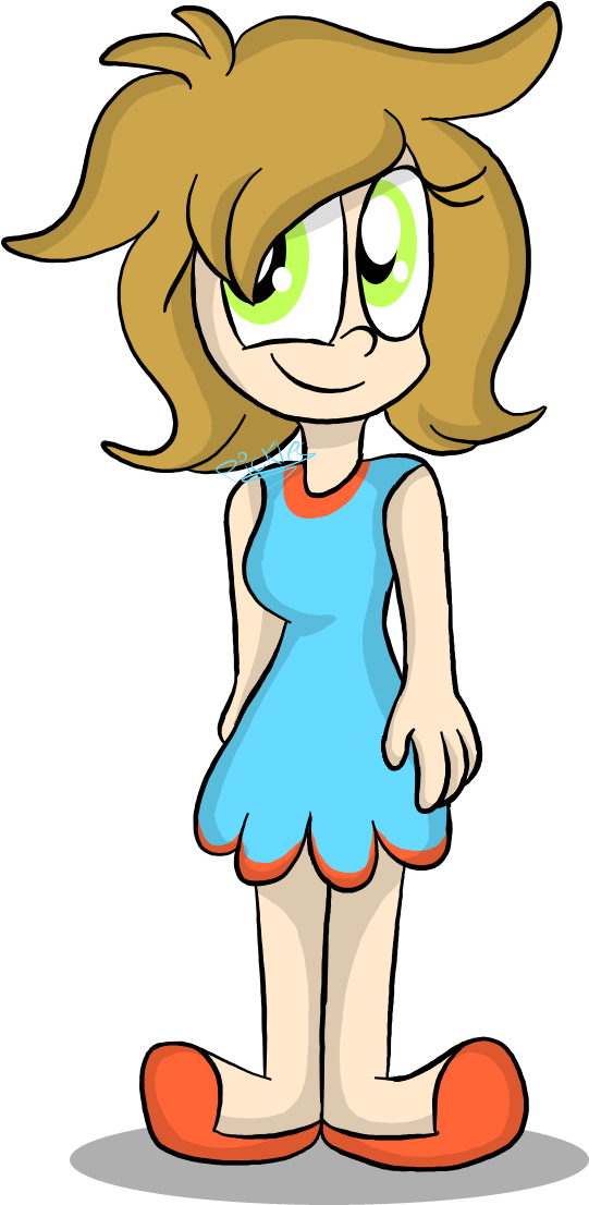 - Pc - - Ingrid By Thepickleblueberry - Cartoon (583x1127)