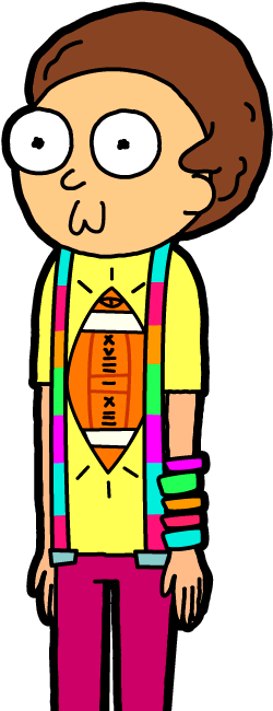 Pm-030 - Rainbow Shirt Morty (300x650)