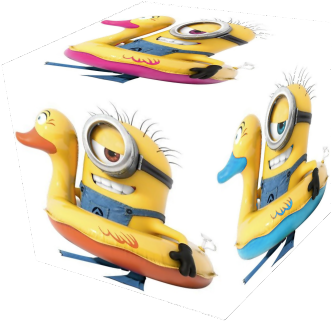 Una Vez Echo Esto, Eliminamos Las Capas De Las Imágenes - Rubber Ducky (450x426)