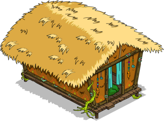 Rigellian Tribal Hut - Tribal Hut Png (567x421)