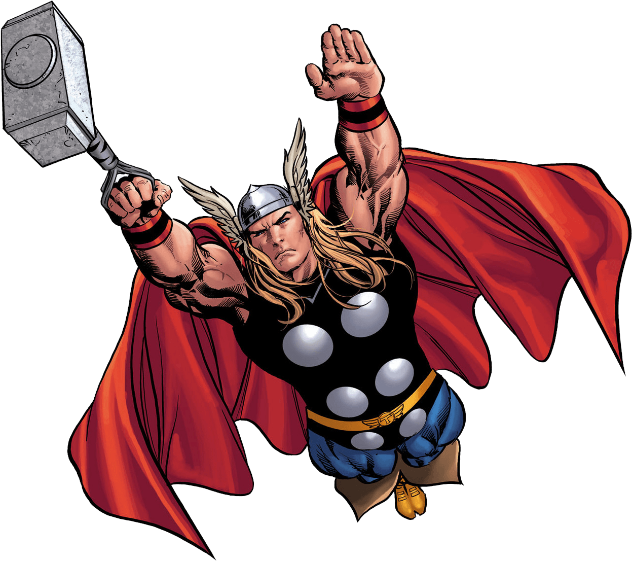 Thor Cartoon Cliparts - Thor Marvel (1280x1155)