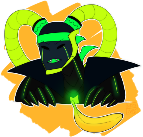 Banan - Illustration (500x500)