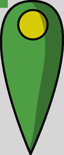 Peacock Feather Cartoon Black And White (246x594)