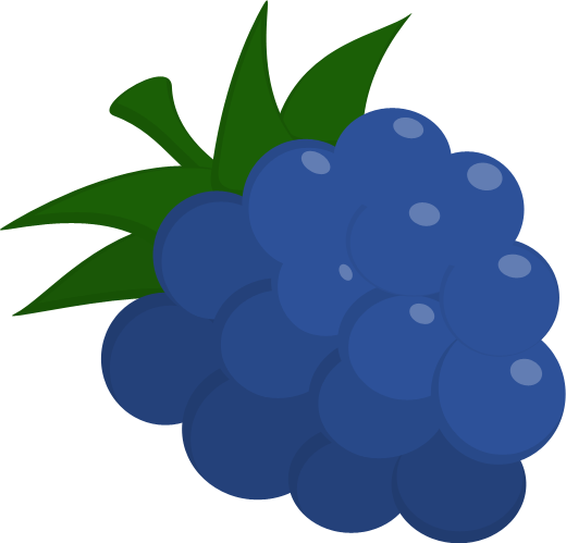 Blueraspberry Need A Website - Blue Raspberry Clipart (520x499)