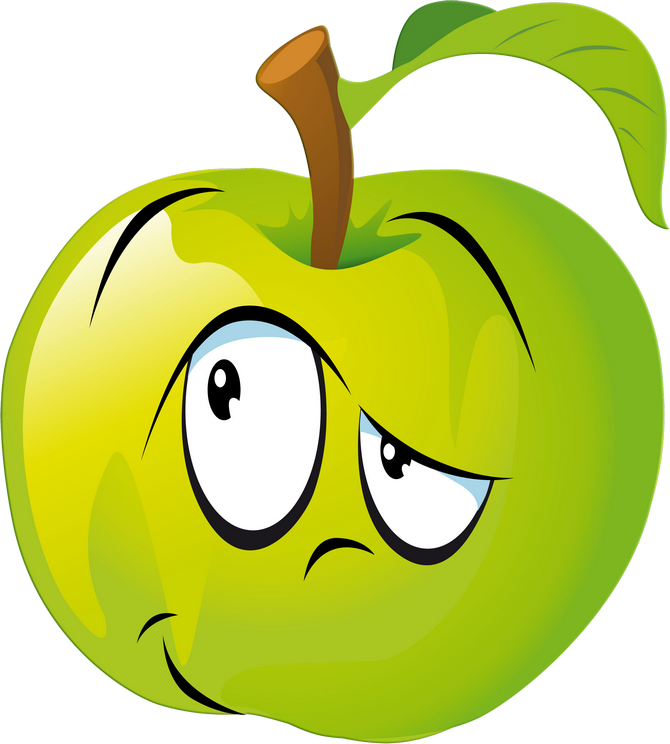 Фото, Автор Missis - Funny Fruit Png (670x744)