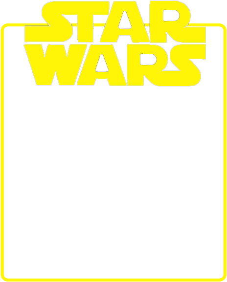 8x10 Star Wars Photo Overlay Logo On Top - Star Wars Toaster (562x629)