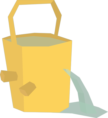 If You Want To Fill The Bucket With Water, It Makes - If You Want To Fill The Bucket With Water, It Makes (413x451)