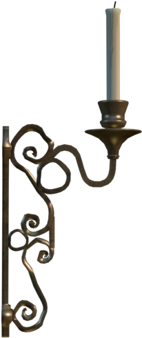 Christmas Candle Luminary Clipart - Candle (800x640)