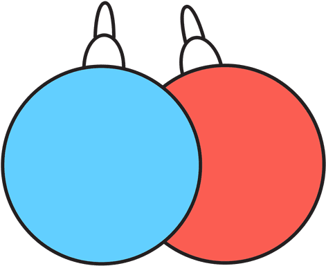 Christmas Balls Cartoon Icon 52 Transparent Png - Christmas Day (512x512)