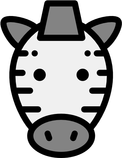 Zebra Free Icon - Zebra Free Icon (512x512)