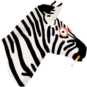 Is For Zebraswhich We Don't Currently Allow As Members - Zebra (360x360)
