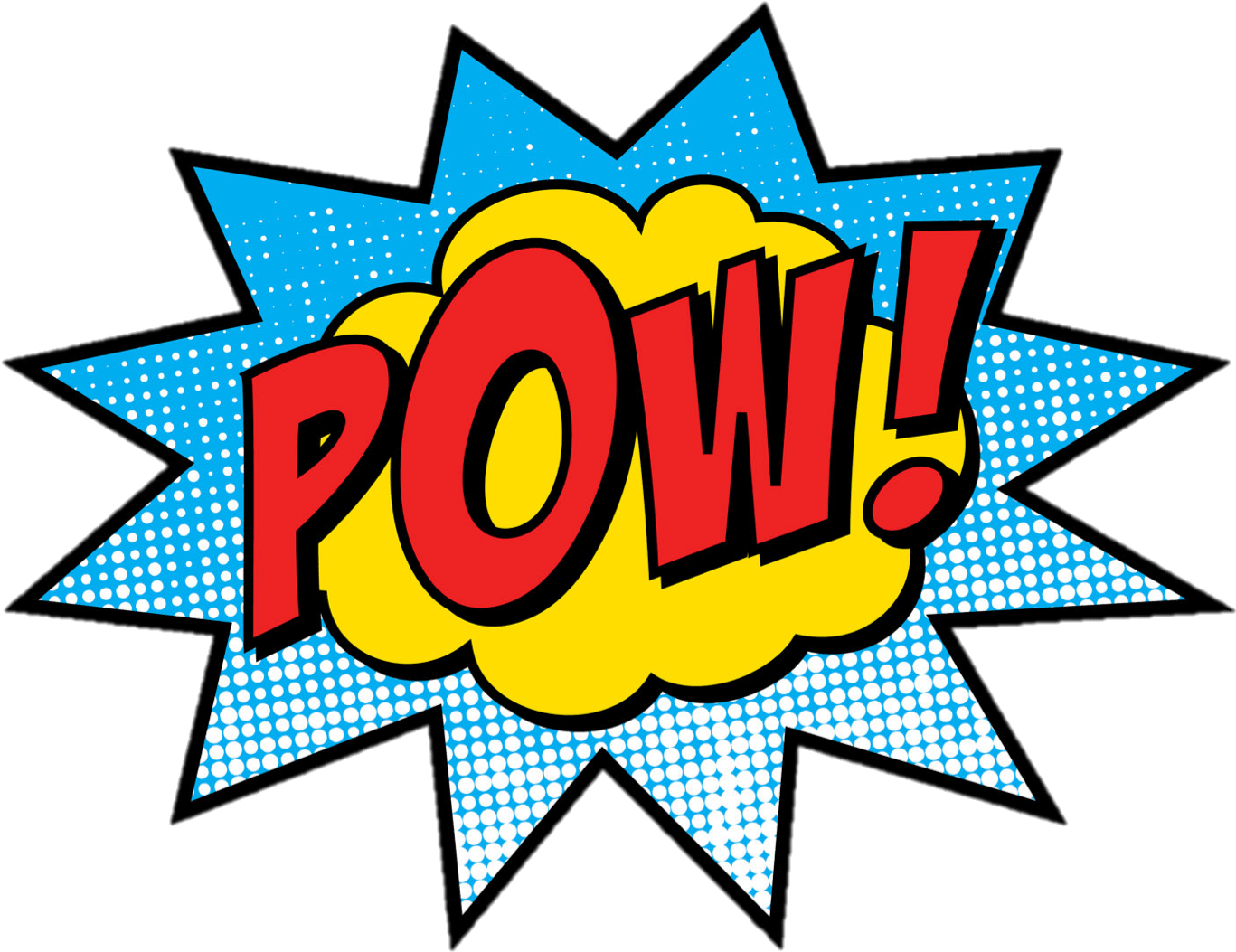 Superhero Pow Clipart 5 By Philip - Super Hero Clip Art Free (1402x1068)