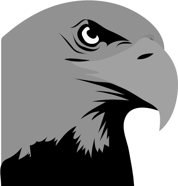 Hawk Head Logo Clip Art At Bclipart Com Vector Clip - Bald Eagle Clipart (600x597)
