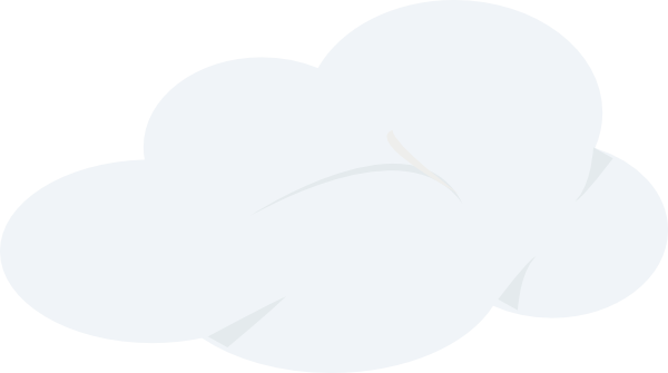 White Clouds Clipart Png (600x335)