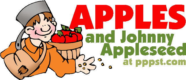 Free Powerpoint Presentations About Apples Johnny Appleseed - Johnny Appleseed Clip Art (709x304)