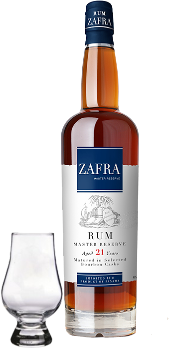 Zafra Master Reserve 21 Year Rum With Glencairn Tasting - Zafra 21 Years Master Reserve Rum 750 Ml (580x696)