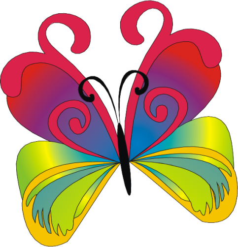 Mariposas Libélulas - Vector Butterfly (483x502)