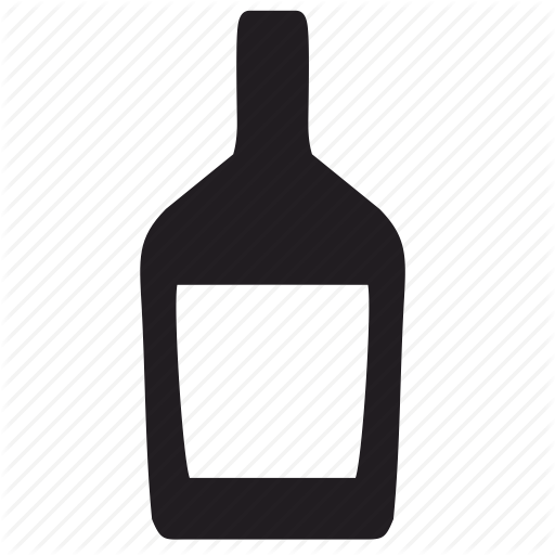 Alcohol Bottle - Whiskey Icon (512x512)