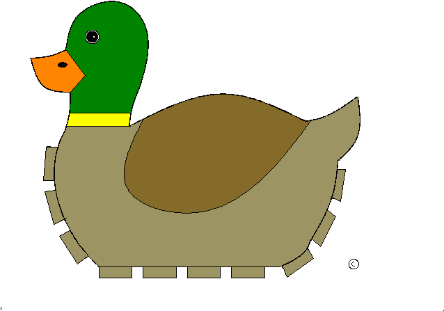 Full Scale Patterns - Duck Pattern (640x480)