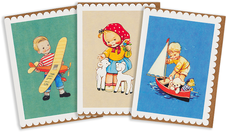Mabel Lucie Attwell The Great Outdoors Greeting Card - Greeting Card (768x834)