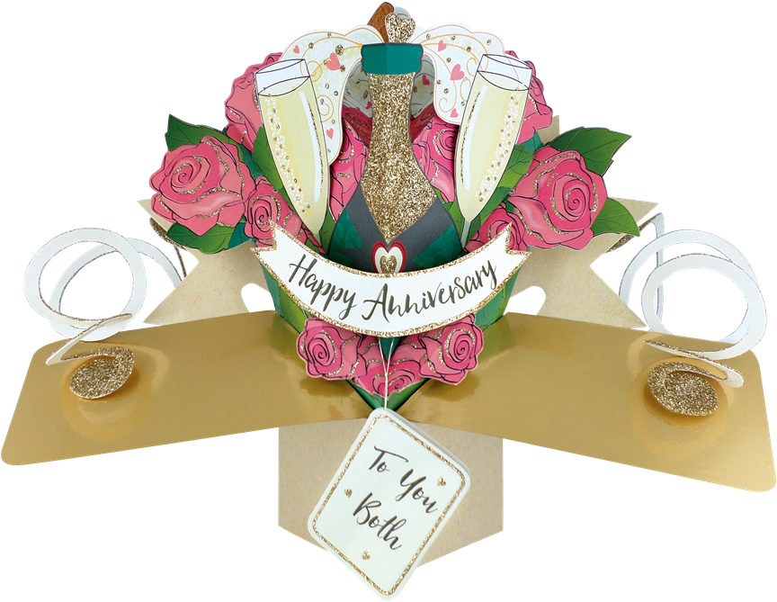 Happy Anniversary Pop-up Greeting Card - Second Nature Anniversary Pop Up Card Happy Anniversary (1024x768)